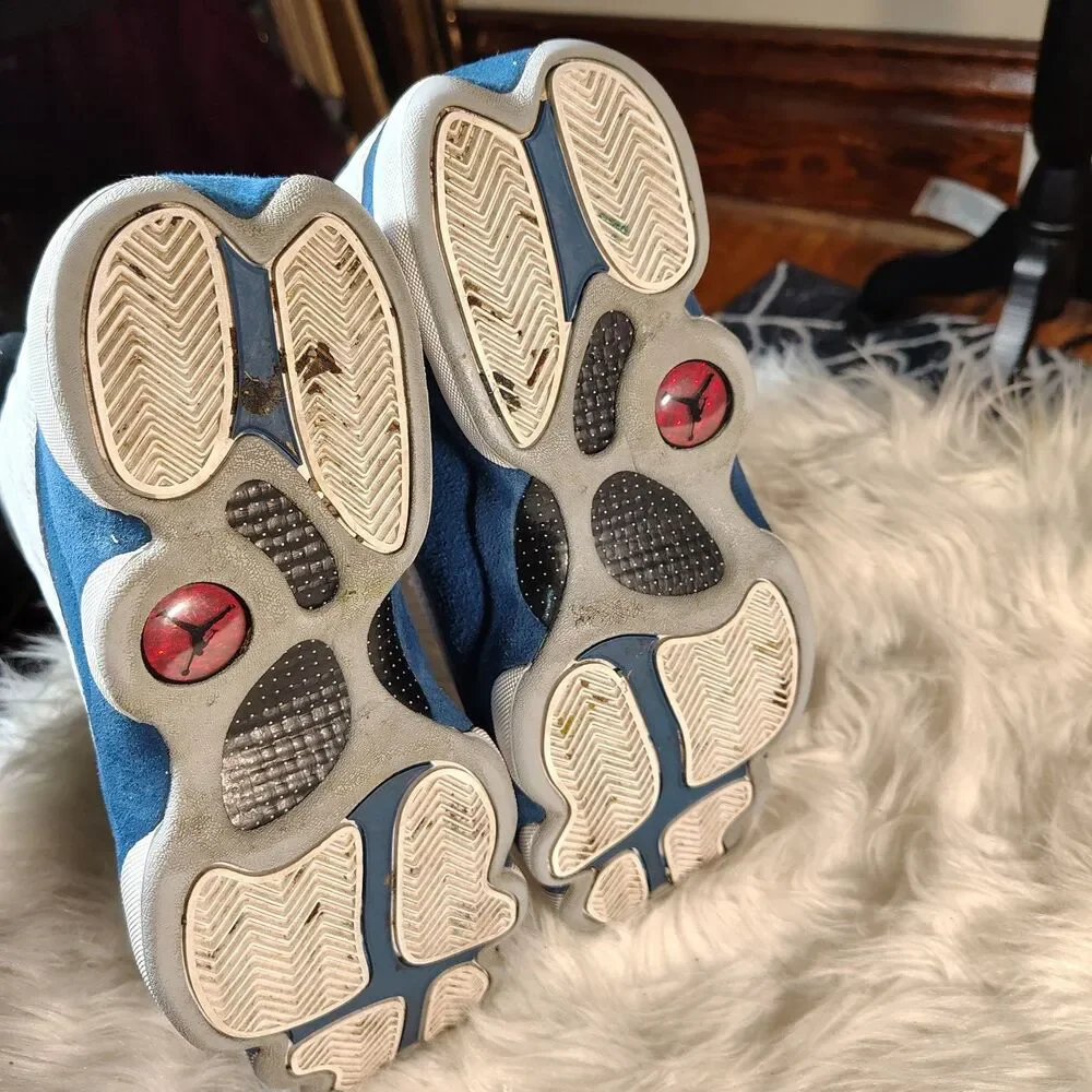Air Jordan Size 10 Mens - Jordan 13 Retro Mid French Blue